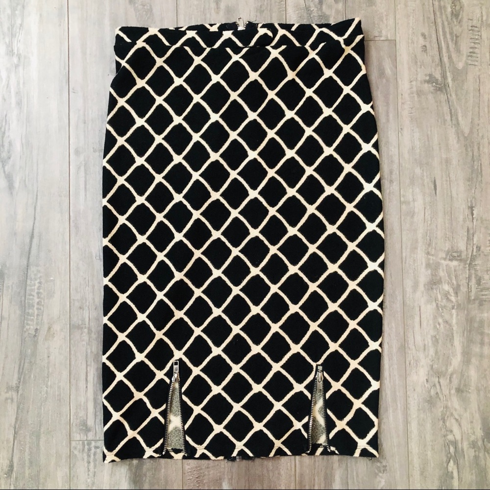 Rhapsody Mermaid Print Pencil Skirt